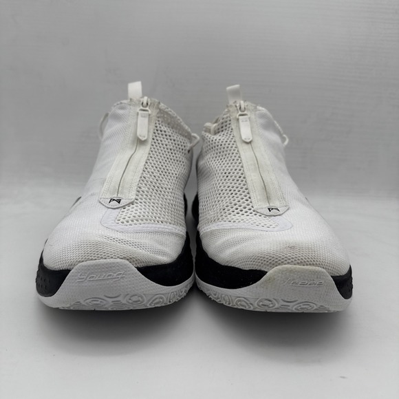 Nike Mens PG 4 Air Strobel Basketball Shoes White Black Zipper CW4134-101 SZ 17 - Picture 7 of 15